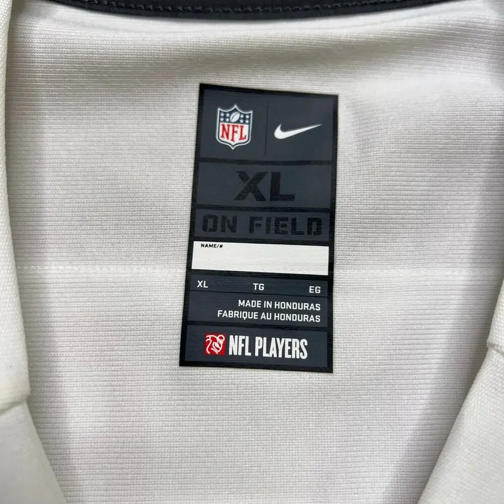 Nike San Francisco‎ 49ers #88 Lido Bay On Field NFL Jersey White XL